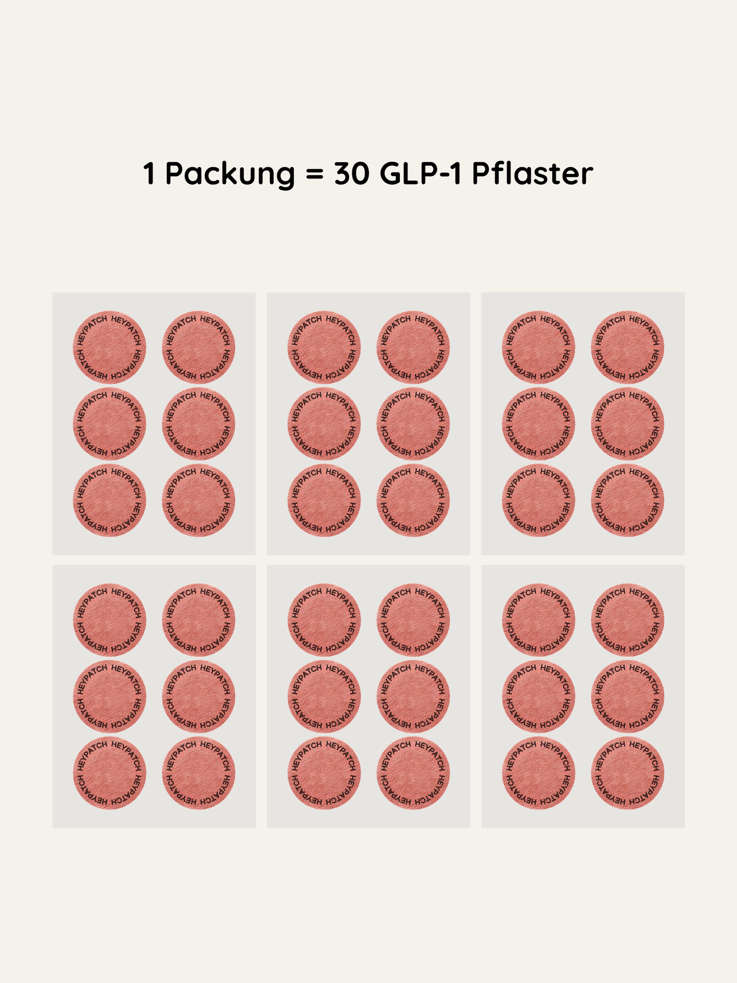 GLP-1 Pflaster