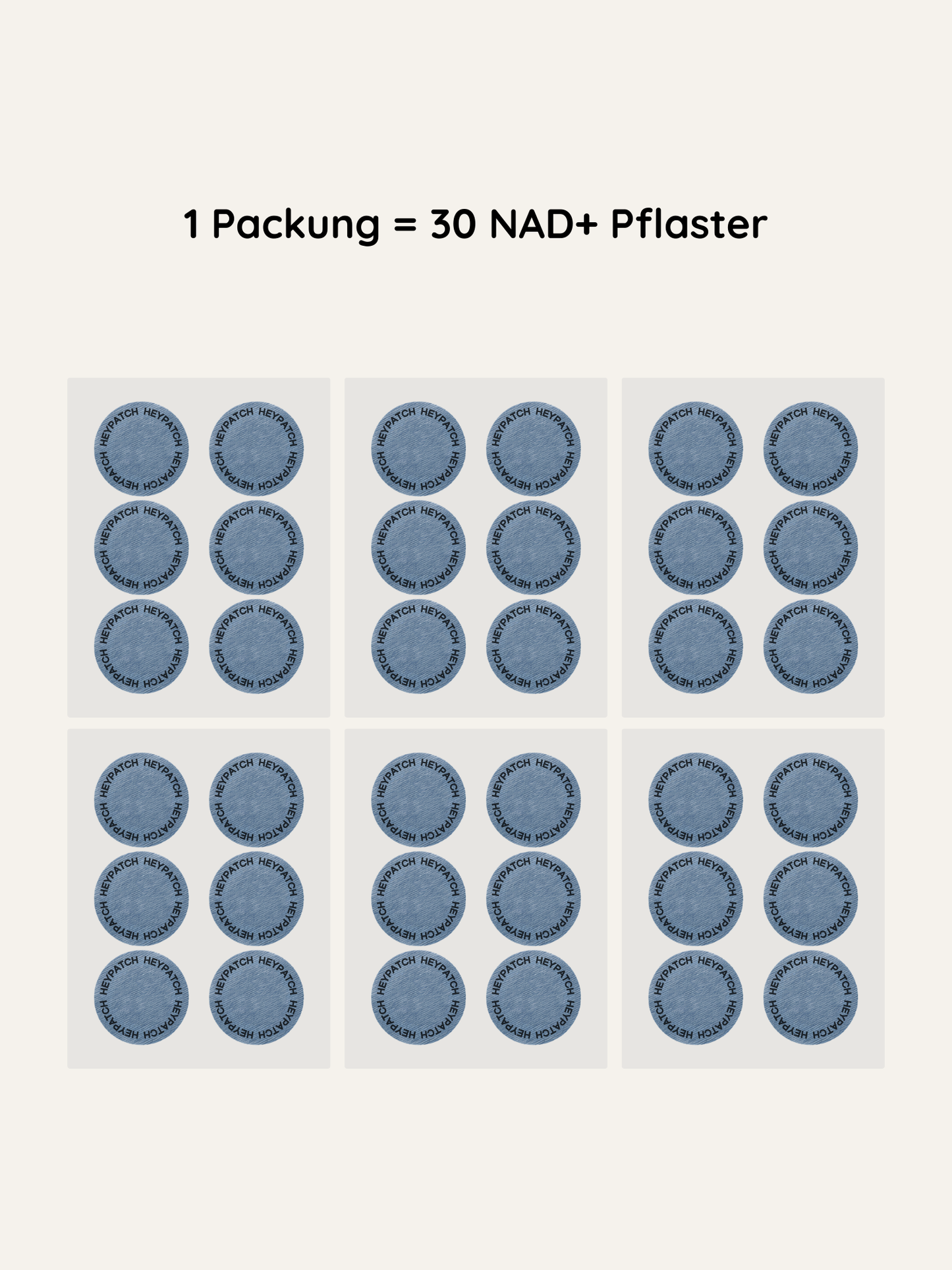 NAD+ Pflaster