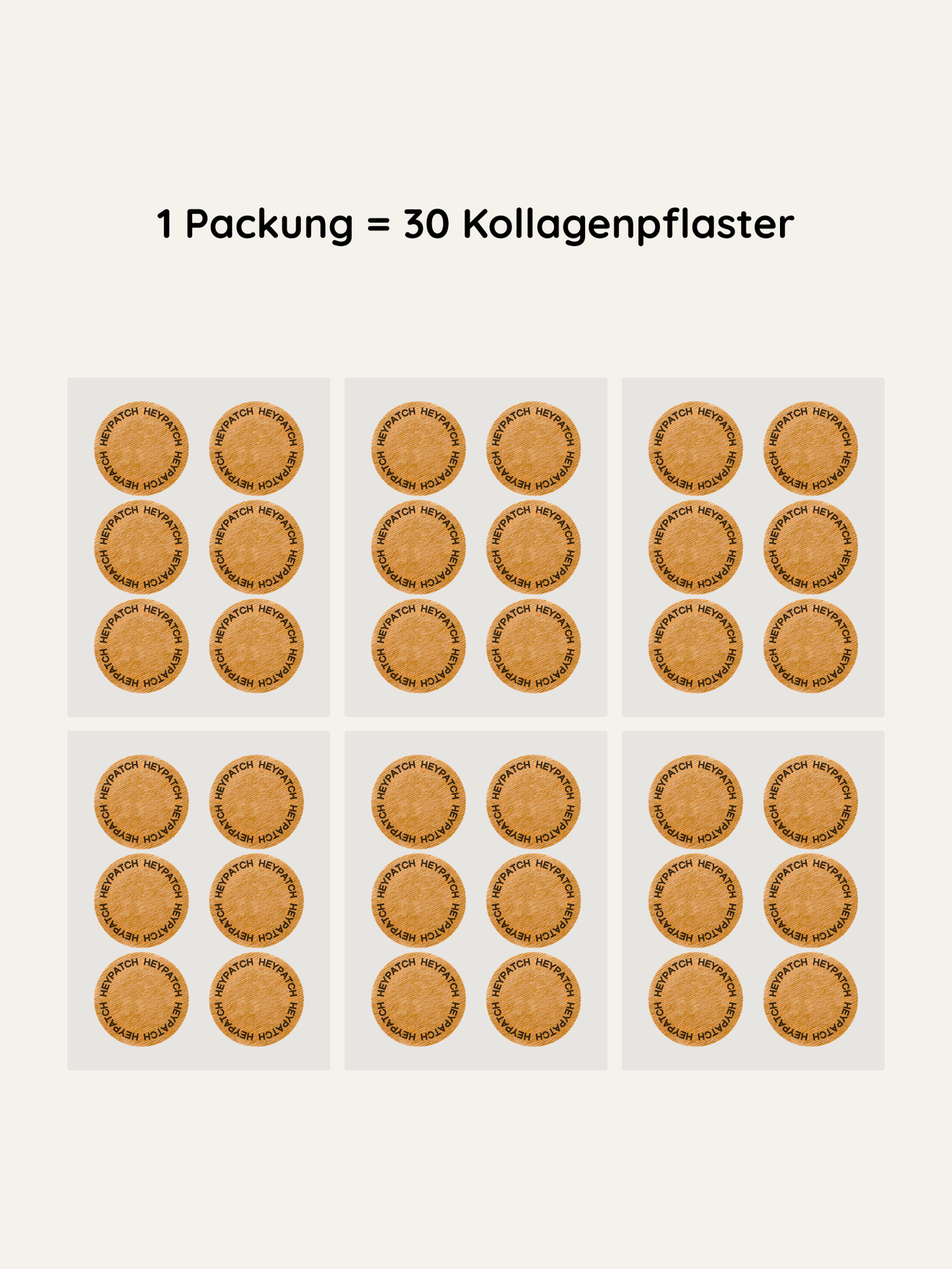 Kollagen-Pflaster