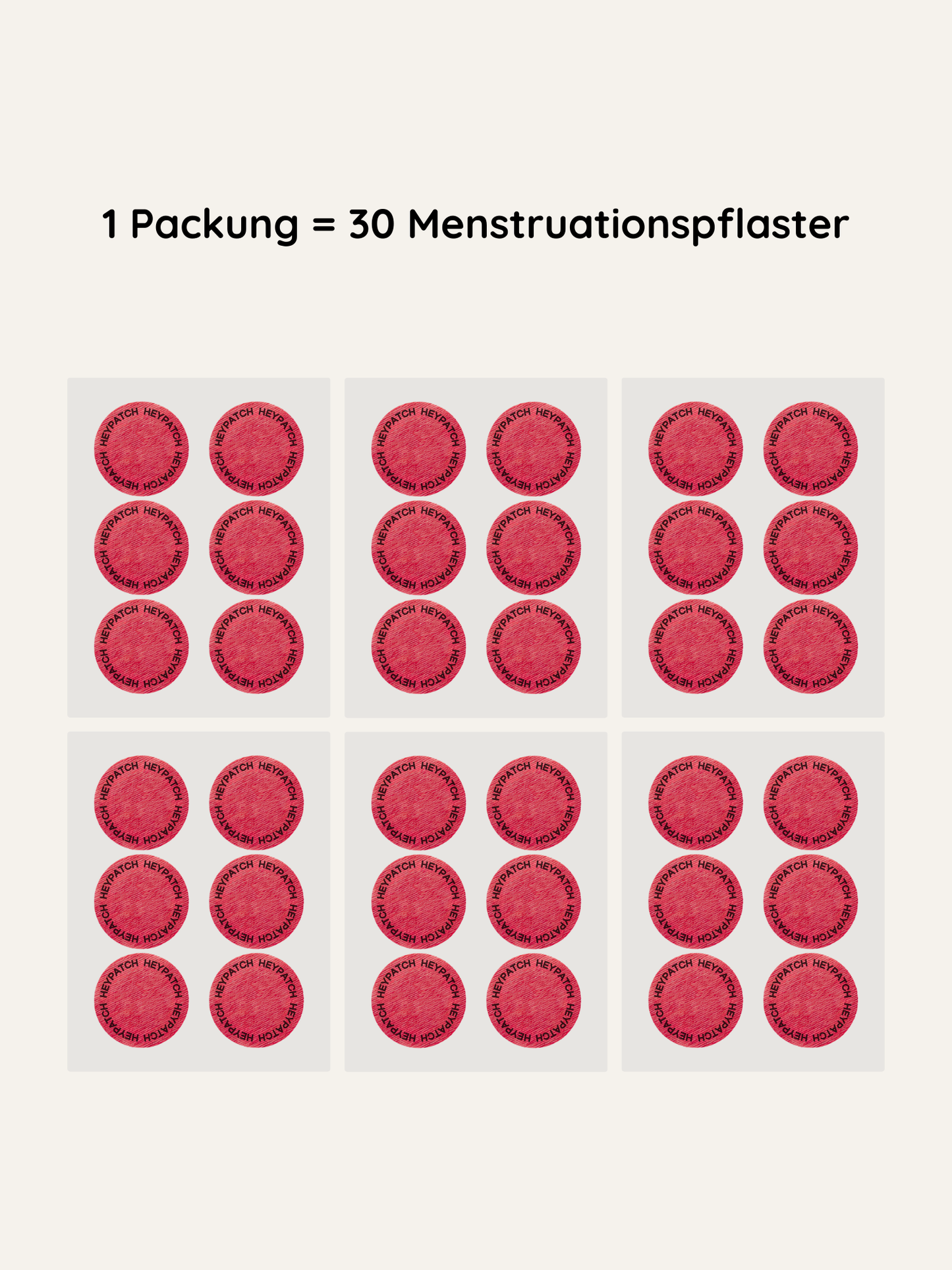 Menstruations-Pflaster